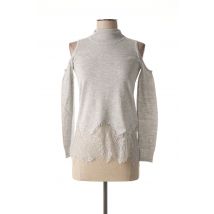 GUESS - Pull gris en polyester pour femme - Taille 40 - Modz