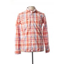 R NINETY FIFTH - Chemise manches longues orange en coton - Homme - Taille S - Modz