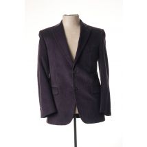 DUCA VISCONTI - Veste casual violet en coton - Homme - Taille XXL - Modz