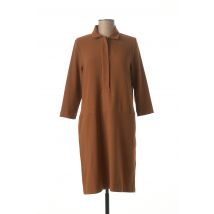 NINATI - Robe mi-longue marron en polyester pour femme - Taille 36 - Modz