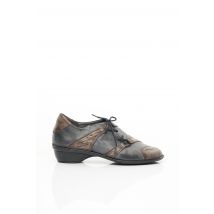 LUXAT - Chaussures de confort gris en cuir pour femme - Taille 36 1/2 - Modz