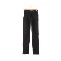DEEP SOUL - Jeans coupe droite noir en coton - Femme - Taille W24 - Modz