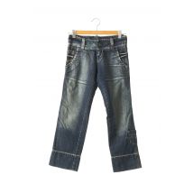 LOIS - Pantacourt bleu en coton - Femme - Taille W26 - Modz