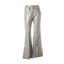 GSUS - Pantalon chic vert en autre matiere - Femme - Taille W30 - Modz