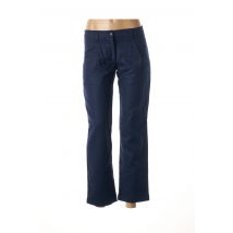 SESSUN - Pantalon 7/8 bleu en laine pour femme - Taille 38 - Modz