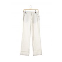 2 TWO - Pantalon chic gris en coton - Femme - Taille 34 - Modz