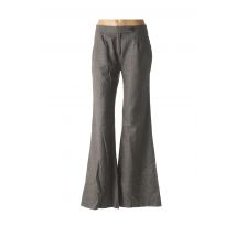 HEL-S - Pantalon chic gris en polyester - Femme - Taille 40 - Modz