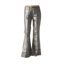 GSUS - Pantalon chic gris en autre matiere - Femme - Taille W30 - Modz