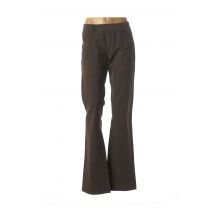 HEL-S - Pantalon casual marron en coton - Femme - Taille W31 - Modz