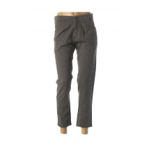 KILL DEAL - Pantalon 7/8 gris en coton - Femme - Taille 34 - Modz