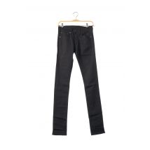 HELLS BELLS - Pantalon casual noir en coton - Femme - Taille W25 - Modz