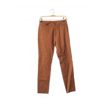 2TWO - Pantalon casual marron en coton - Femme - Taille 34 - Modz
