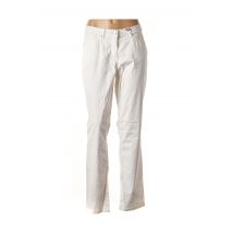 GERKE MY PANTS - Pantalon slim blanc en coton pour femme - Taille 46 - Modz