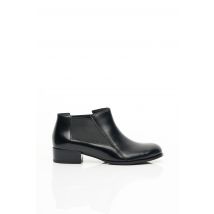 WHAT FOR - Bottines/Boots noir en cuir pour femme - Taille 36 - Modz