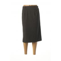 20/20 - Jupe mi-longue noir en polyester - Femme - Taille 38 - Modz