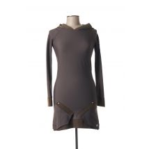 MC PLANET - Robe courte gris en polyamide pour femme - Taille 38 - Modz