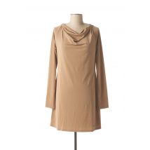 LES P'TITES BOMBES - Tunique manches longues beige en polyester - Femme - Taille 40 - Modz