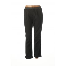 MY PANTS - Pantalon droit noir en coton - Femme - Taille 38 - Modz