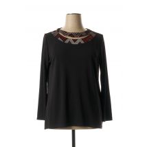 SOPHIA - T-shirt noir en polyester - Femme - Taille 40 - Modz