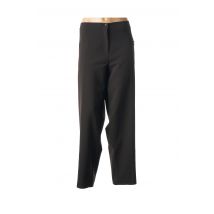 FRANCK ANNA PANTALONS FEMME DE COULEUR NOIR - Grande Taille