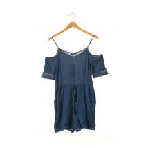 ONLY - Combishort bleu en viscose - Femme - Taille 36 - Modz
