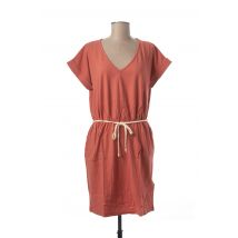 R95TH - Robe courte orange en coton - Femme - Taille 38 - Modz