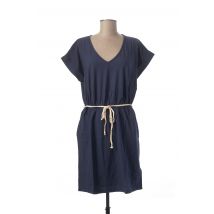 R95TH - Robe courte bleu en coton - Femme - Taille 38 - Modz