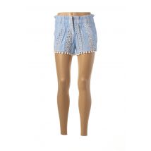 BELAIR - Short bleu en coton - Femme - Taille 36 - Modz