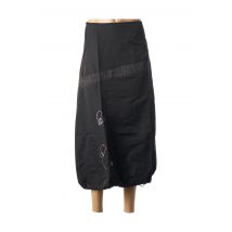 VIRGINIE & MOI - Jupe longue noir en polyester - Femme - Taille 38 - Modz