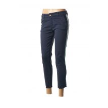 FIVE - Pantalon 7/8 bleu en coton - Femme - Taille W27 - Modz