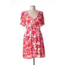 FABIENNE CHAPOT - Robe mi-longue rose en viscose - Femme - Taille 36 - Modz