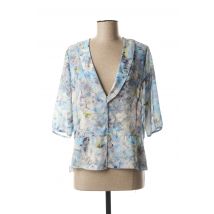 SOMMERMANN - Veste chic bleu en polyester - Femme - Taille 40 - Modz