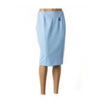 SOMMERMANN - Jupe mi-longue bleu en polyester - Femme - Taille 54 - Modz