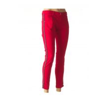 ONE STEP - Pantalon slim rouge en coton pour femme - Taille W29 - Modz