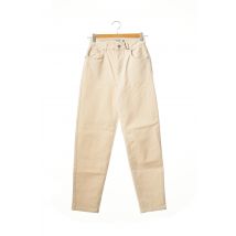 NA-KD - Pantalon casual beige en coton - Femme - Taille 34 - Modz