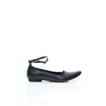 IPPON STYL - Ballerines noir en cuir - Femme - Taille 36 - Modz