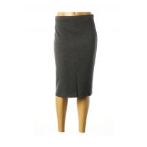 TELMAIL - Jupe mi-longue gris en acrylique - Femme - Taille 38 - Modz