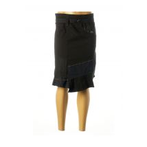 FRED SABATIER - Jupe mi-longue noir en polyester - Femme - Taille 36 - Modz