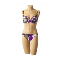 ROSA FAIA - Maillot de bain 2 pièces violet en polyamide pour femme - Taille 90D L - Modz