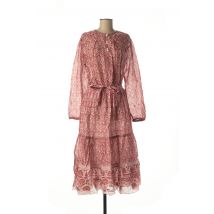 GOA - Robe longue rouge en coton pour femme - Taille 38 - Modz