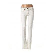 HELLS BELLS - Jeans coupe slim blanc en coton - Femme - Taille TU - Modz