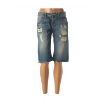 LTB - Bermuda bleu en coton - Femme - Taille 34 - Modz