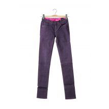 ONE GREEN ELEPHANT - Jeans coupe slim violet en coton - Femme - Taille 32 - Modz
