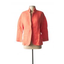 BENETTON - Blazer orange en coton - Femme - Taille 36 - Modz