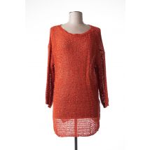 SISLEY - Pull marron en acrylique - Femme - Taille 34 - Modz
