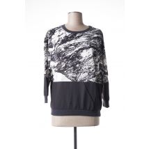 SISLEY - Sweat-shirt gris en polyester pour femme - Taille 34 - Modz