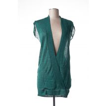 SISLEY - Pull vert en viscose - Femme - Taille 40 - Modz