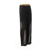 SISLEY - Pantalon droit noir en polyester - Femme - Taille 34 - Modz