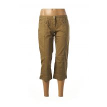 SISLEY - Pantacourt vert en coton - Femme - Taille 40 - Modz