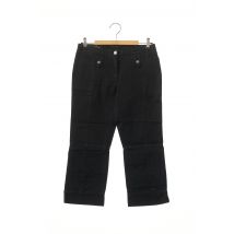 SISLEY - Pantacourt noir en coton - Femme - Taille 36 - Modz